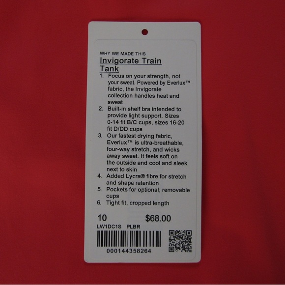 Lululemon Invigorate Tank - Picture 5 of 5